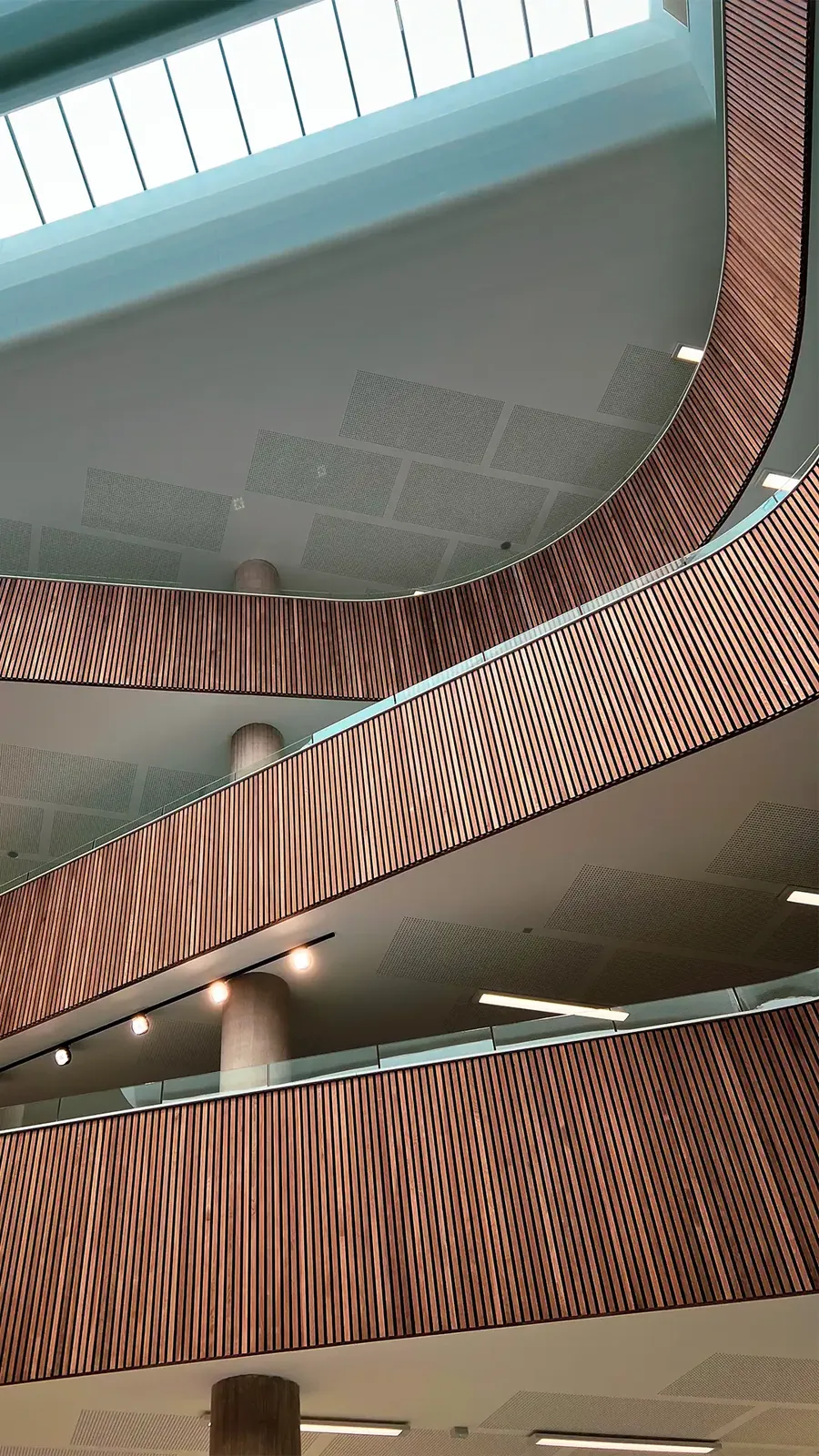 Cardiff University modern interior design art photography Rois Lappas