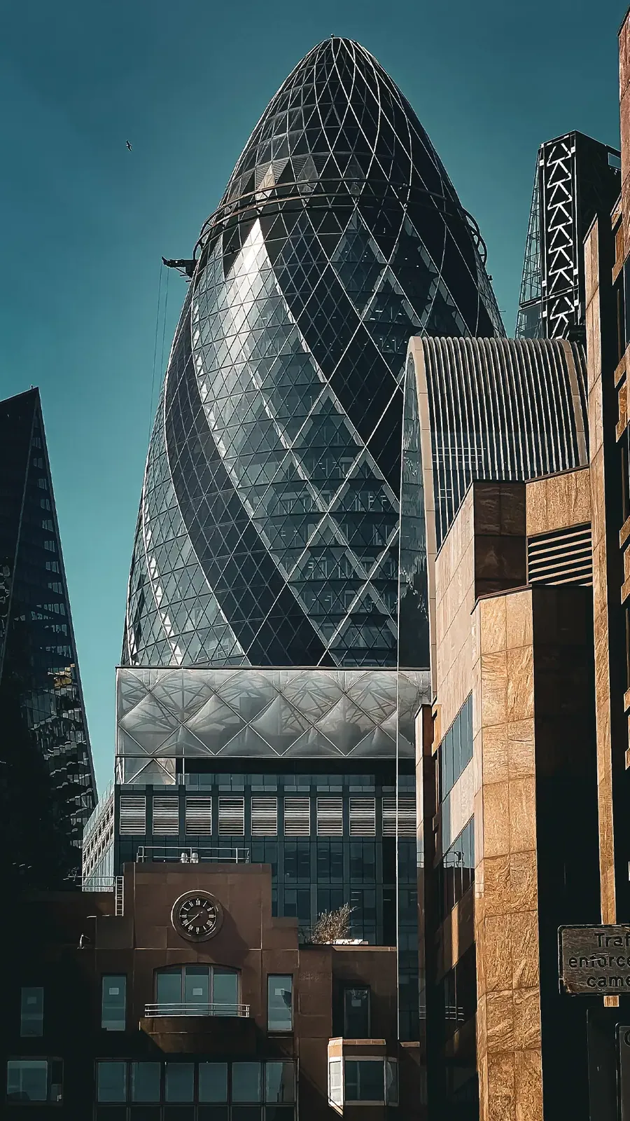 London gherkin architectural art editing Rois Lappas
