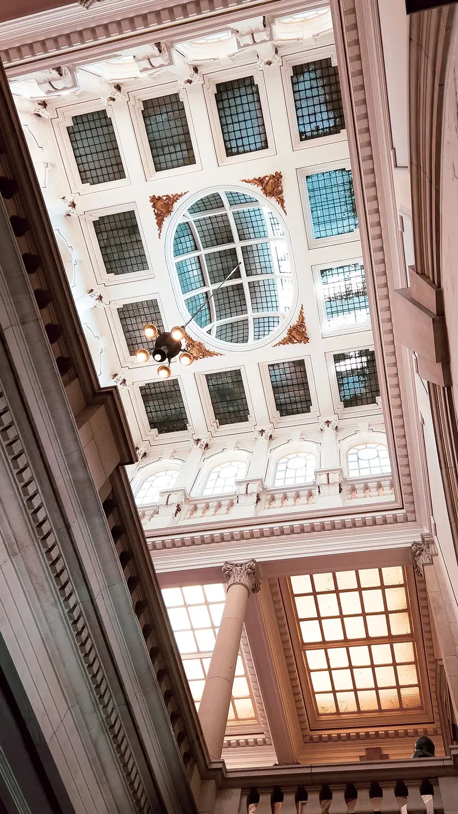 Cardiff university campus ornate interior architectural aesthetic Rois Lappas