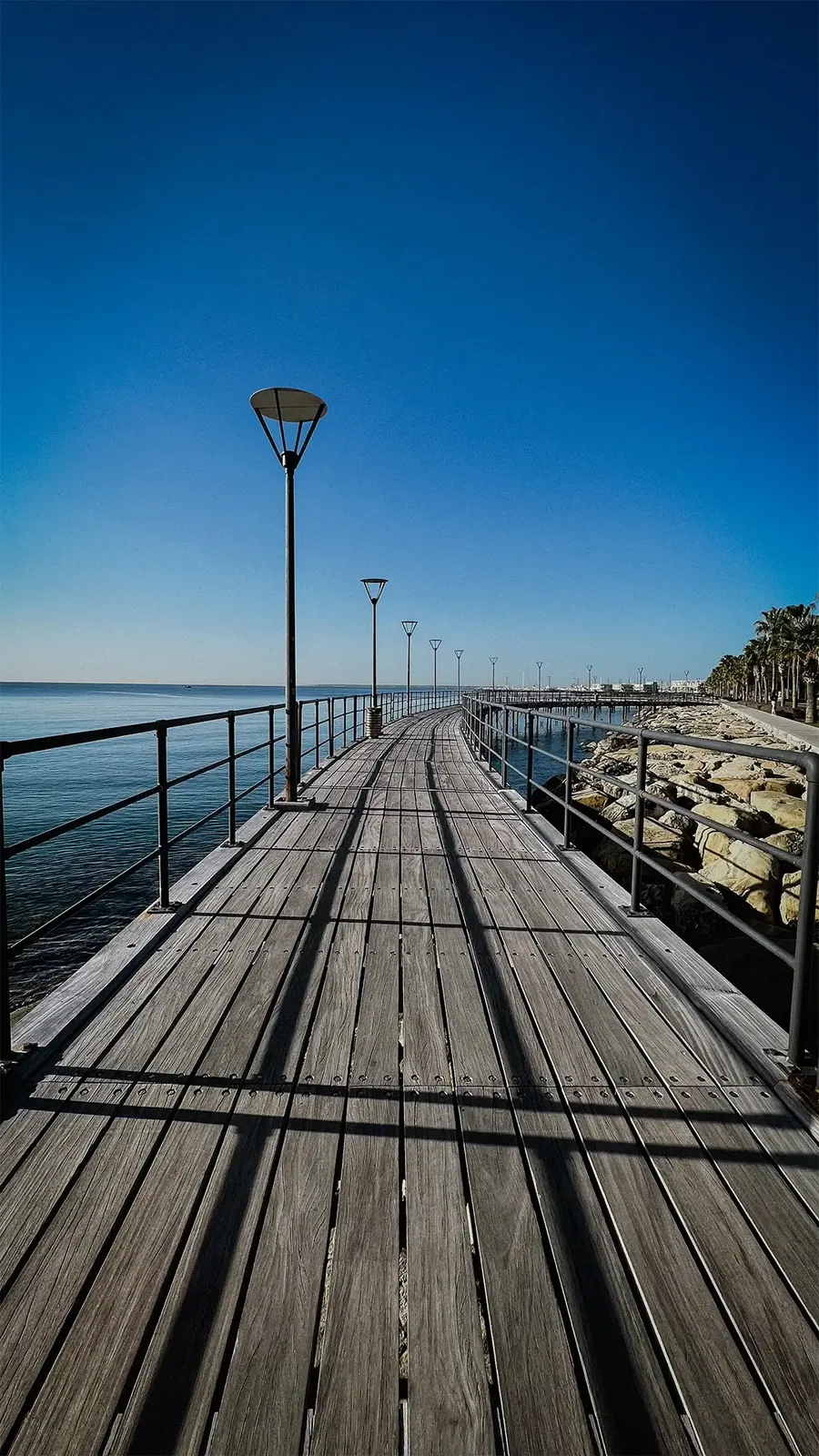 Limassol molos seafront bridge architectural photography Rois Lappas