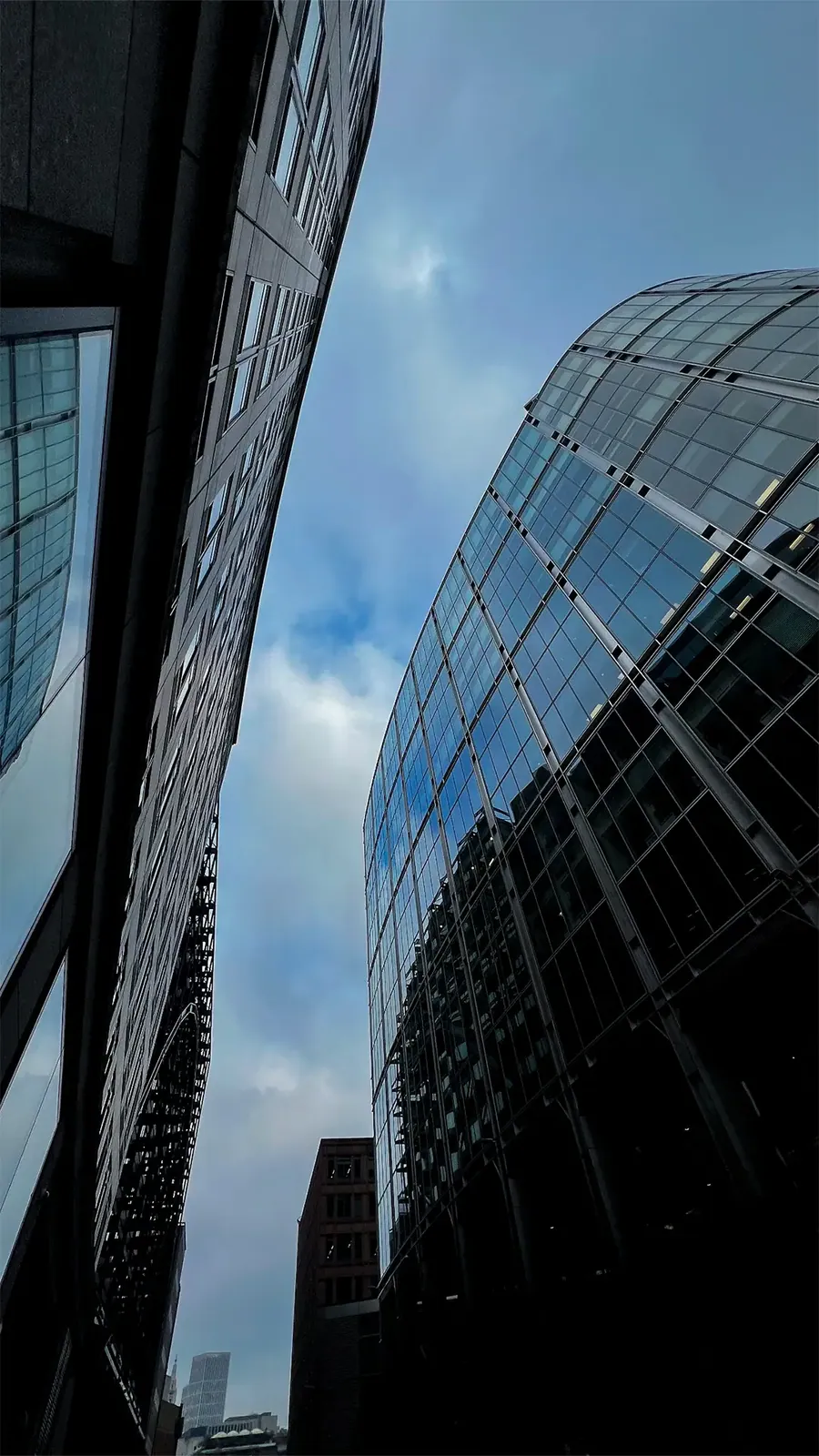 Modern glass building architecture photography Rois Lappas