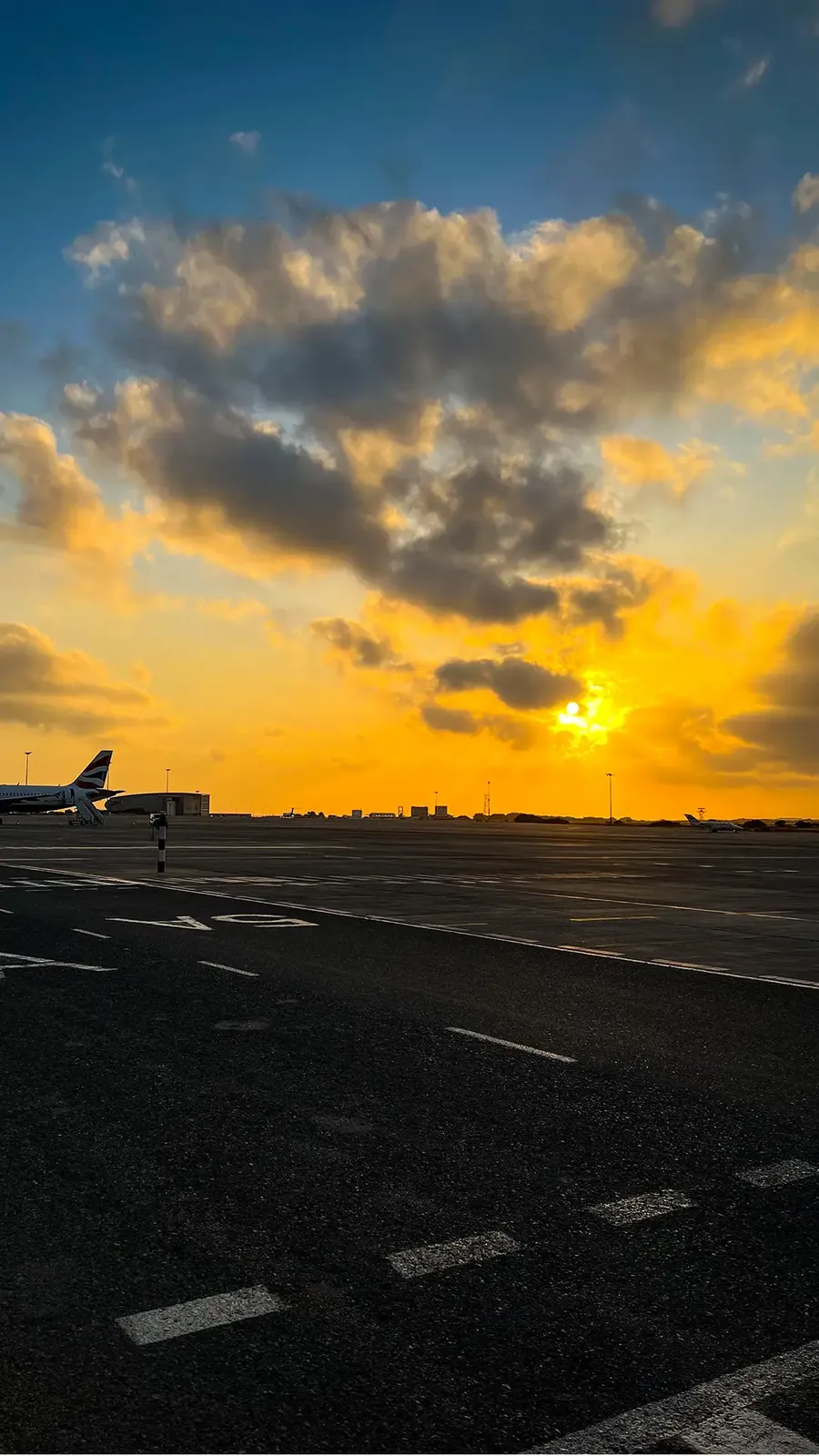 PFO airport sunset travel aesthetic photography Rois Lappas