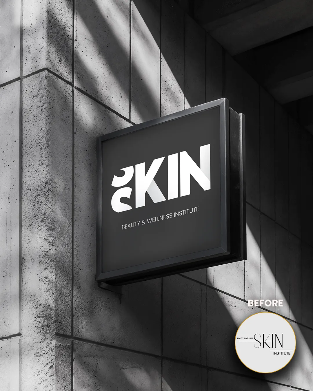 Professional graphic design and creative branding services skin institute paphos Rois Lappas