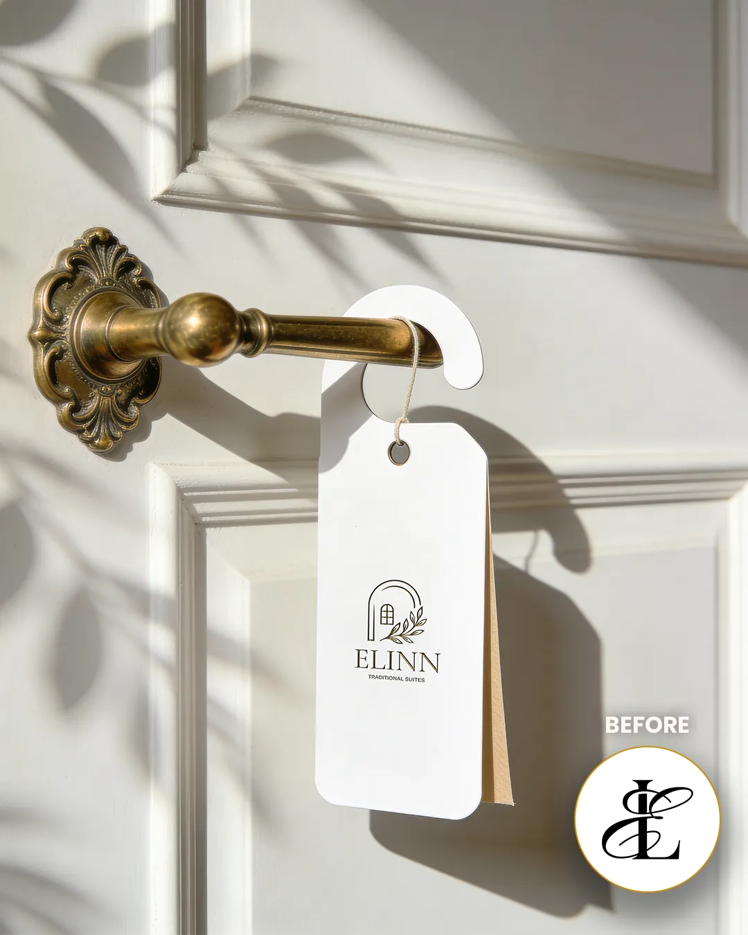 Modern luxurious hotel cyprus branding and visual identity design for businesses Rois Lappas