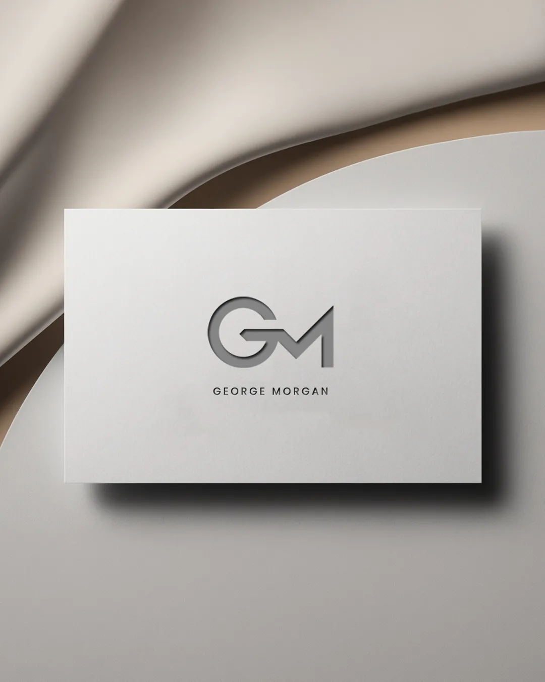 George Morgan Logo Creation Business Cards Personal Branding Rois Lappas