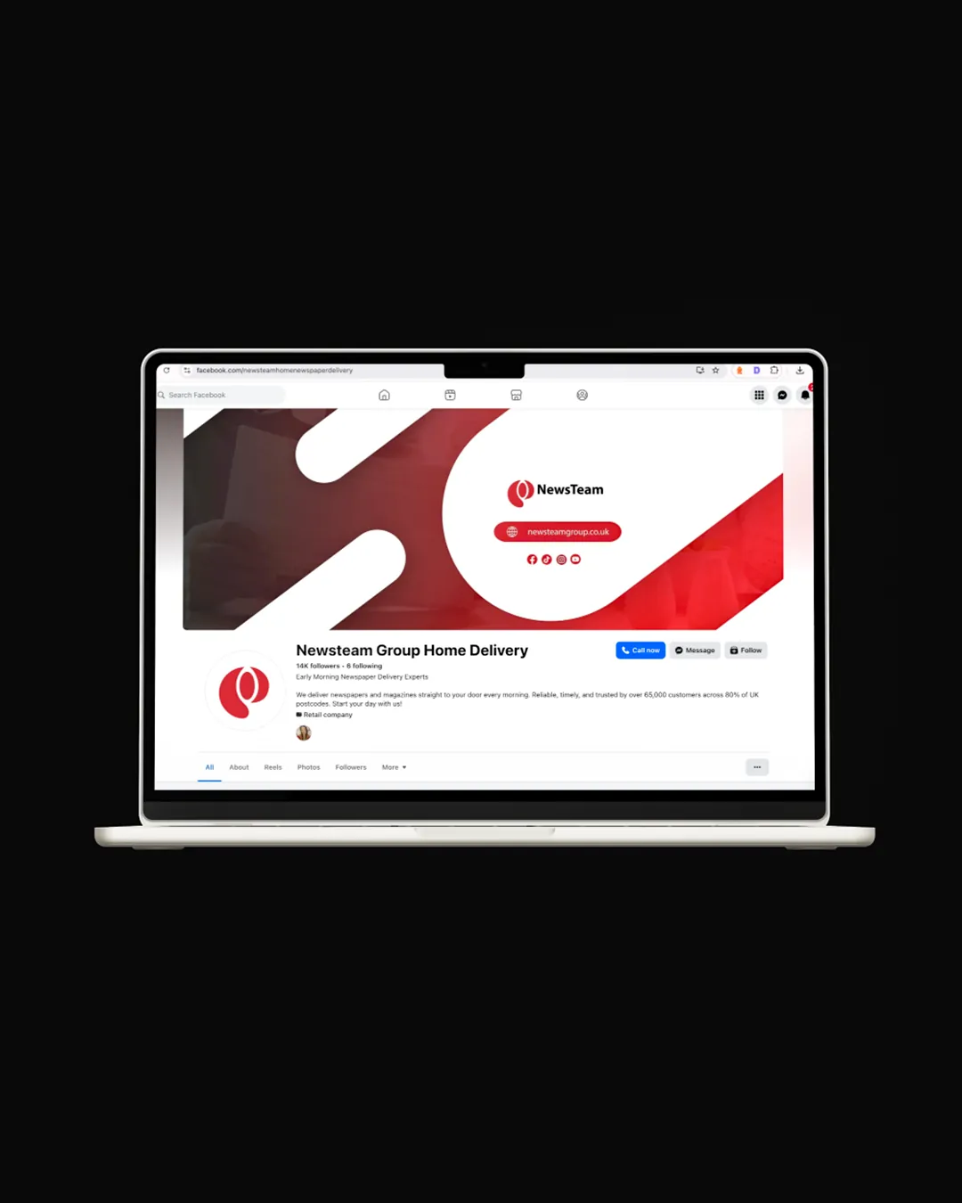 Creative direction facebook social media optimisation branding and visual communication Rois Lappas